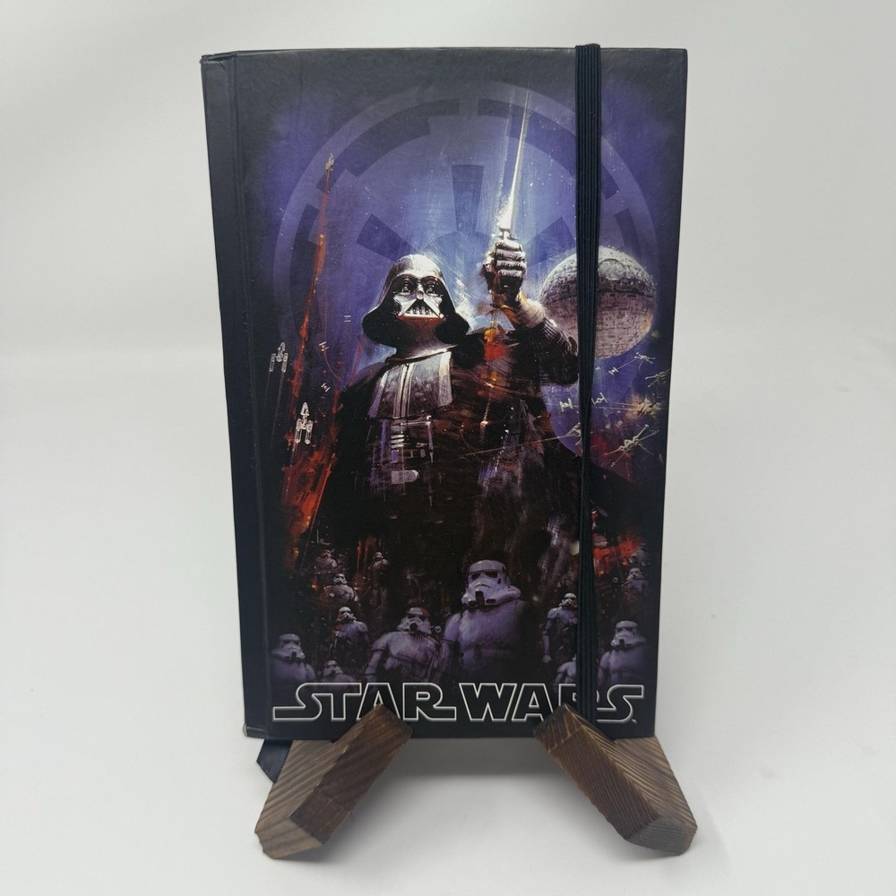 Star Wars A5 Journal Black Darth Vader Death Star Lined Notebook‎ 96 Sheets